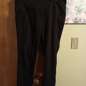 Spyder Leggings Size XL Side Pocket Yoga Pants